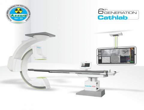 Ceiling Suspended Cath Lab